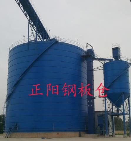 大通大型矿粉钢板库
